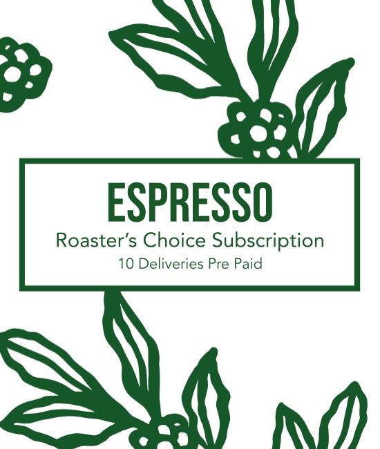 Roaster's Choice Espresso Subscription